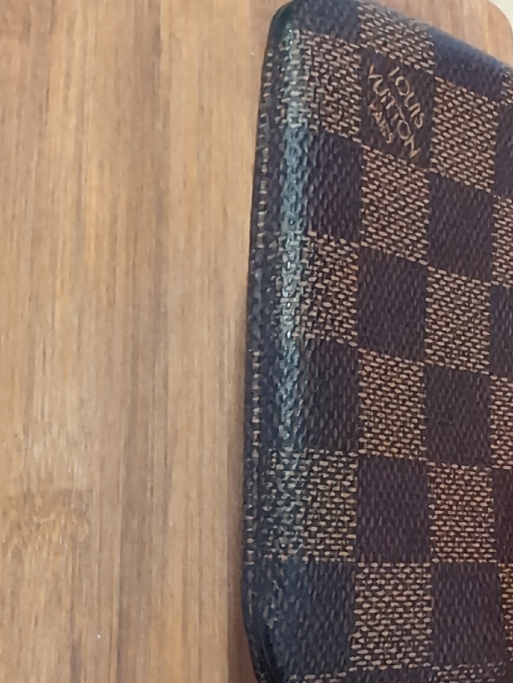 Louis Vuitton Key Pouch Pochette Cles Damier Ebene - Picture 6 of 16
